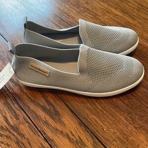Tommy Bahama Light Gray Slip-On Loafers